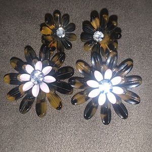 J. Crew Daisy Tortoise Earrings